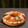Roscón artesanal pastelerías Luis Miguel Murcia crema