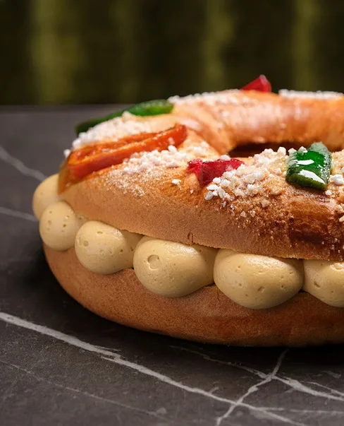 Roscón artesanal pastelerías Luis Miguel Murcia Lotus