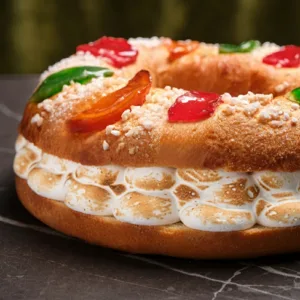 Roscón artesanal pastelerías Luis Miguel Murcia merengue