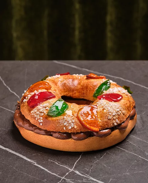 Roscón artesanal pastelerías Luis Miguel Murcia nutella