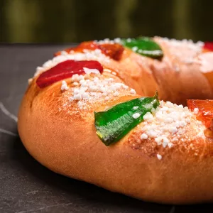 Roscón artesanal pastelerías Luis Miguel Murcia sin relleno