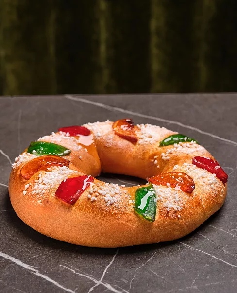 Roscón artesanal pastelerías Luis Miguel Murcia sin relleno