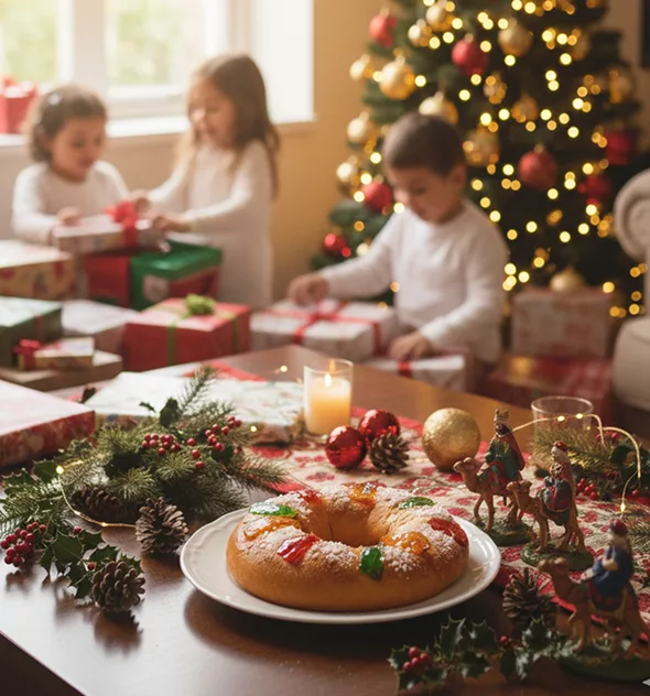 Pastelería artesanal roscón Murcia
