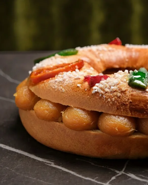 Roscón artesanal pastelerías Luis Miguel Murcia cabello de ángel